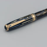 Parker Striped Duofold Ingenue (Blue)