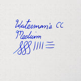 Waterman CC (Blue)