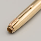 Parker 51 Aerometric (Black with gold converging lines cap)