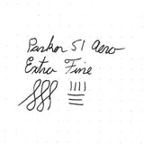 Parker 51 Aerometric (Black with gold converging lines cap)