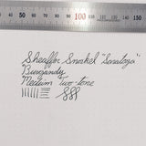 Sheaffer Snorkel (Burgundy)