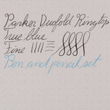 Parker Duofold Ringtop Set (True Blue)