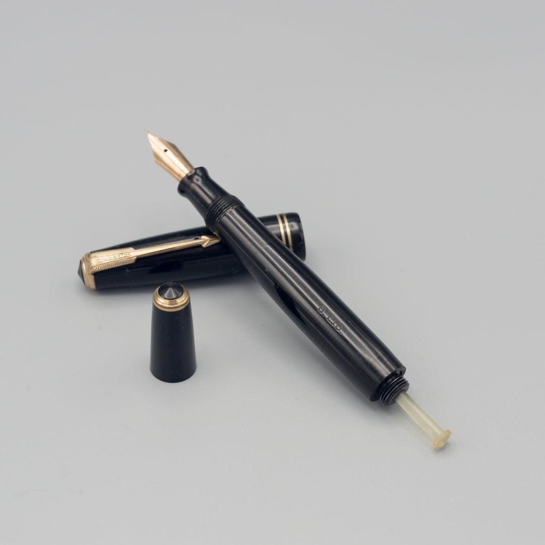 WATERMAN 万年筆 CF44GO バーレイ 18K ウォーターマン エキスパート エッセンシャル [ブラックGT