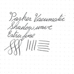 Parker Vacumatic Shadow Wave (Black)