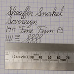 Sheaffer Snorkel Sovereign (Burgundy - Steel Cap)