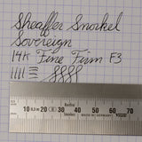 Sheaffer Snorkel Sovereign (Burgundy - Steel Cap)