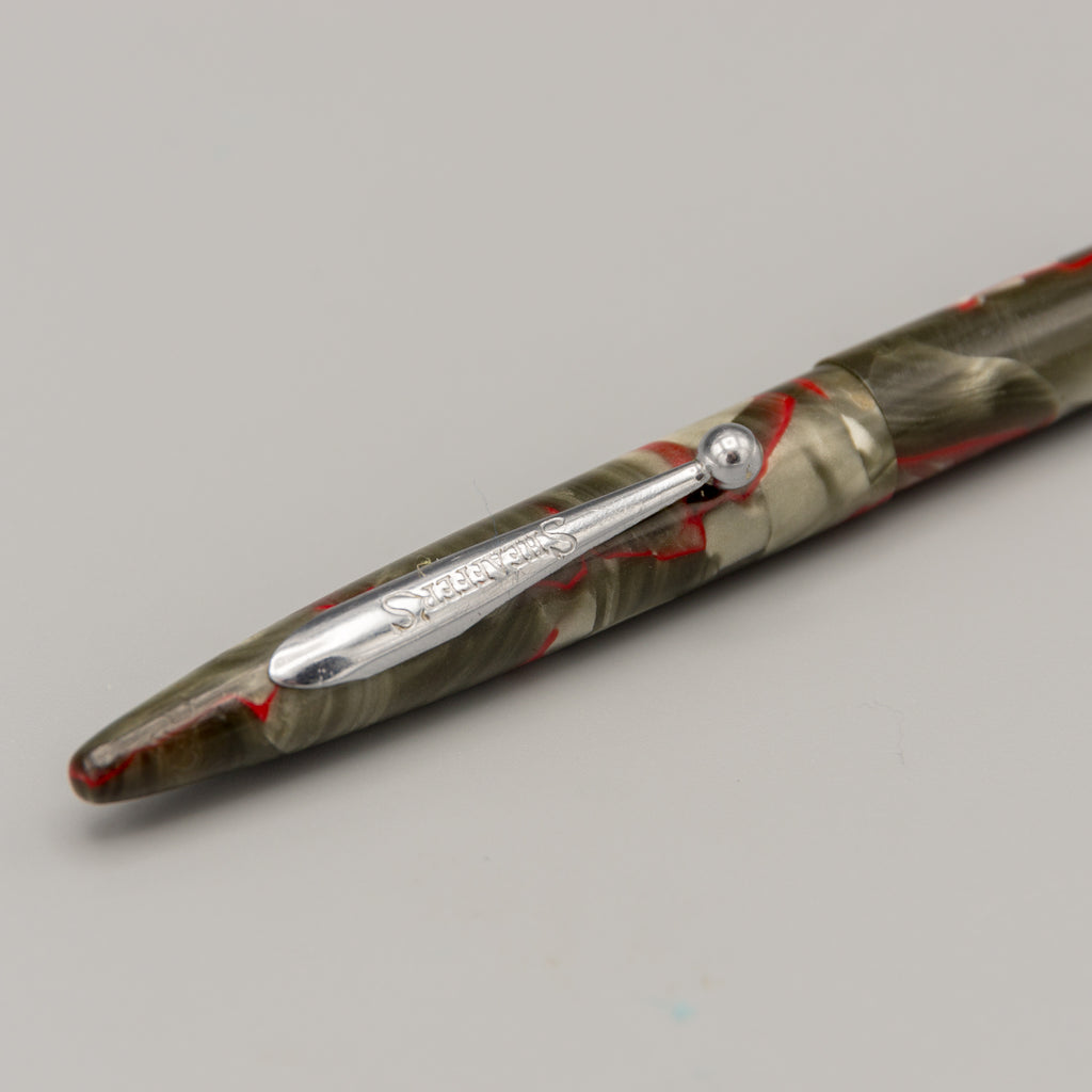 Sheaffer Balance Pencil (Red Veined)