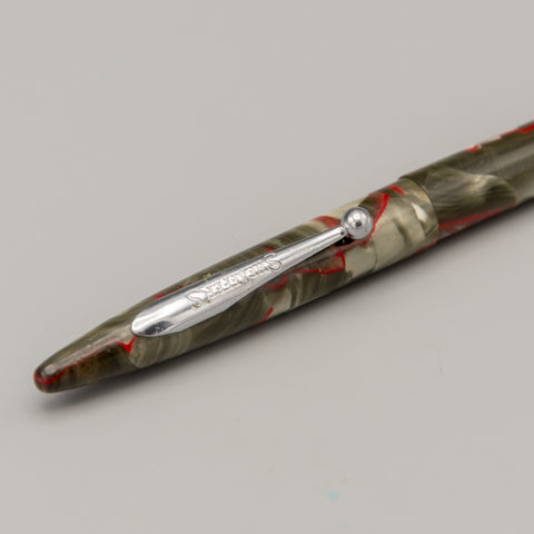 Sheaffer Balance Pencil (Red Veined)